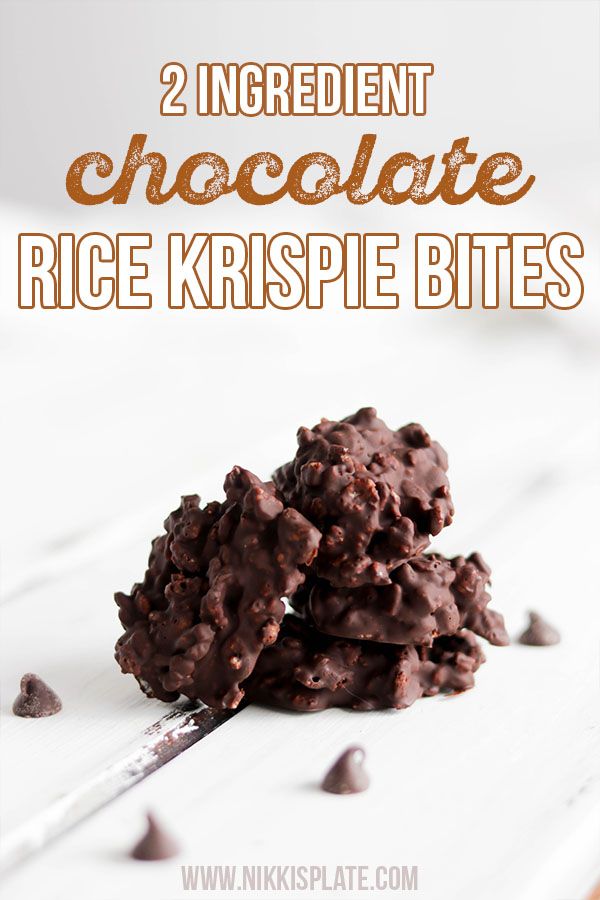 Healthy Chocolate Rice Crispy Treats (vegan)