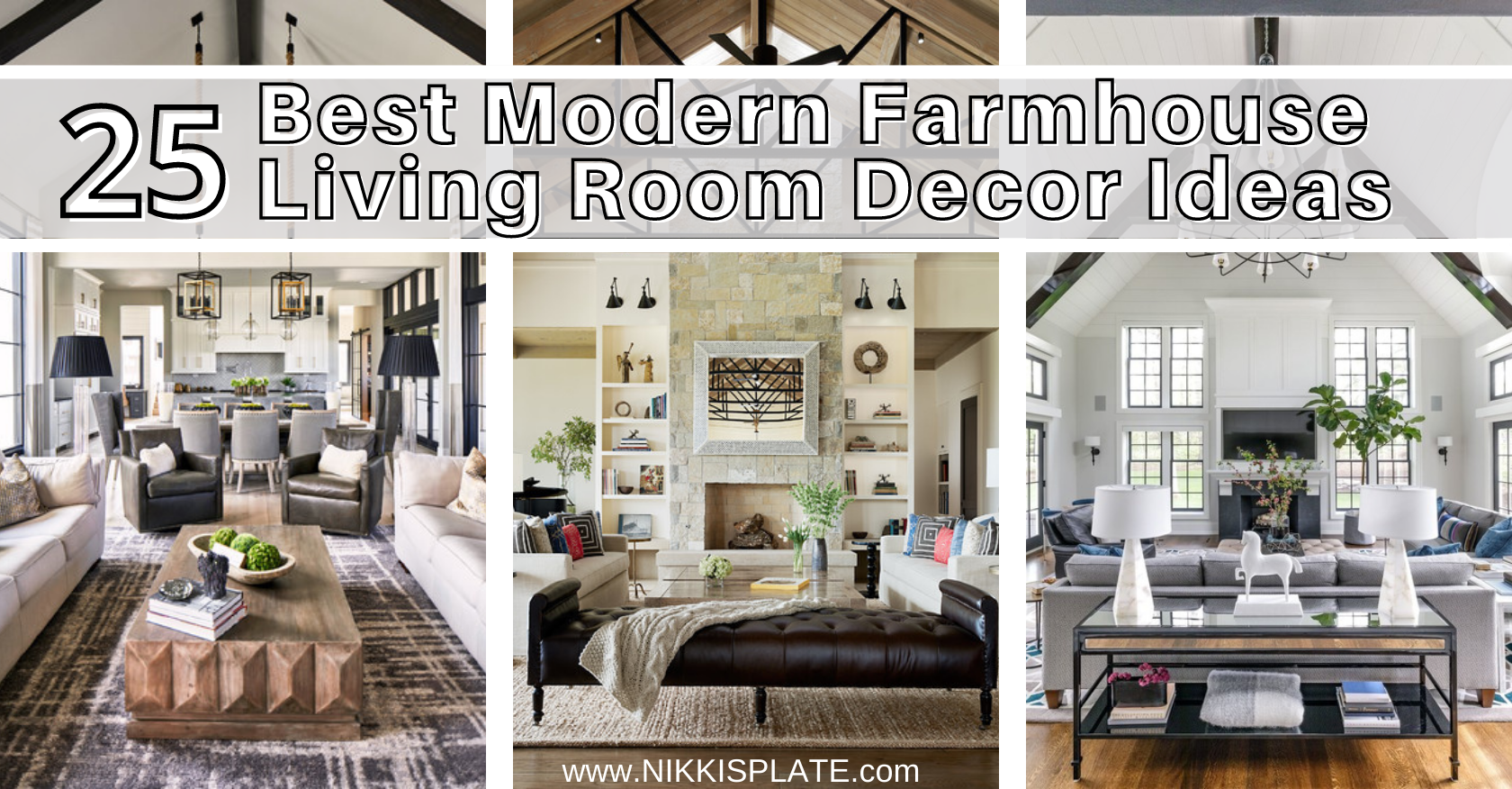 A Complete Guide To Farmhouse Decor Trends -  Modern farmhouse living room  decor, Modern farmhouse living room, Farmhouse decor living room