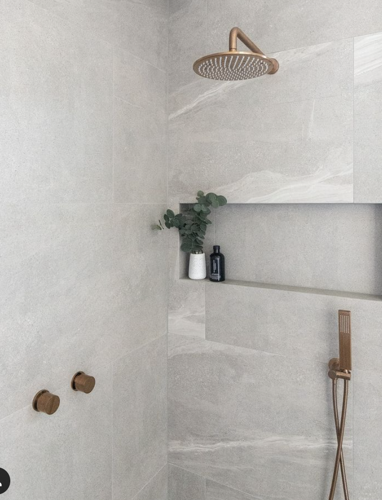 The Shower Ledge - Best Alternative To A Shower Niche - On The