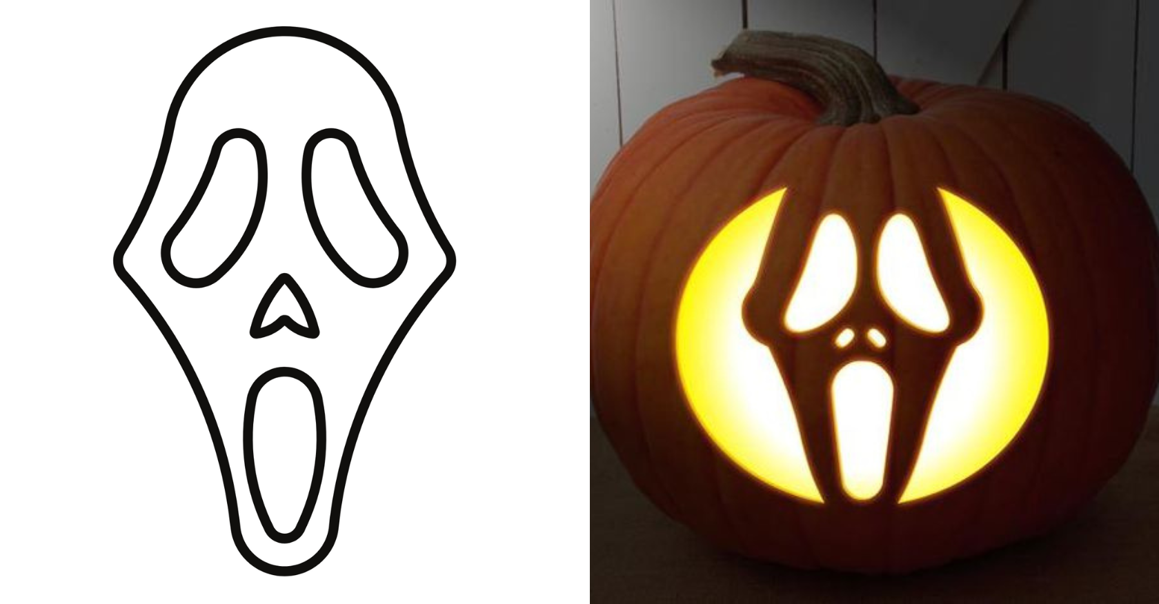 Scream Jack O Lantern Templates