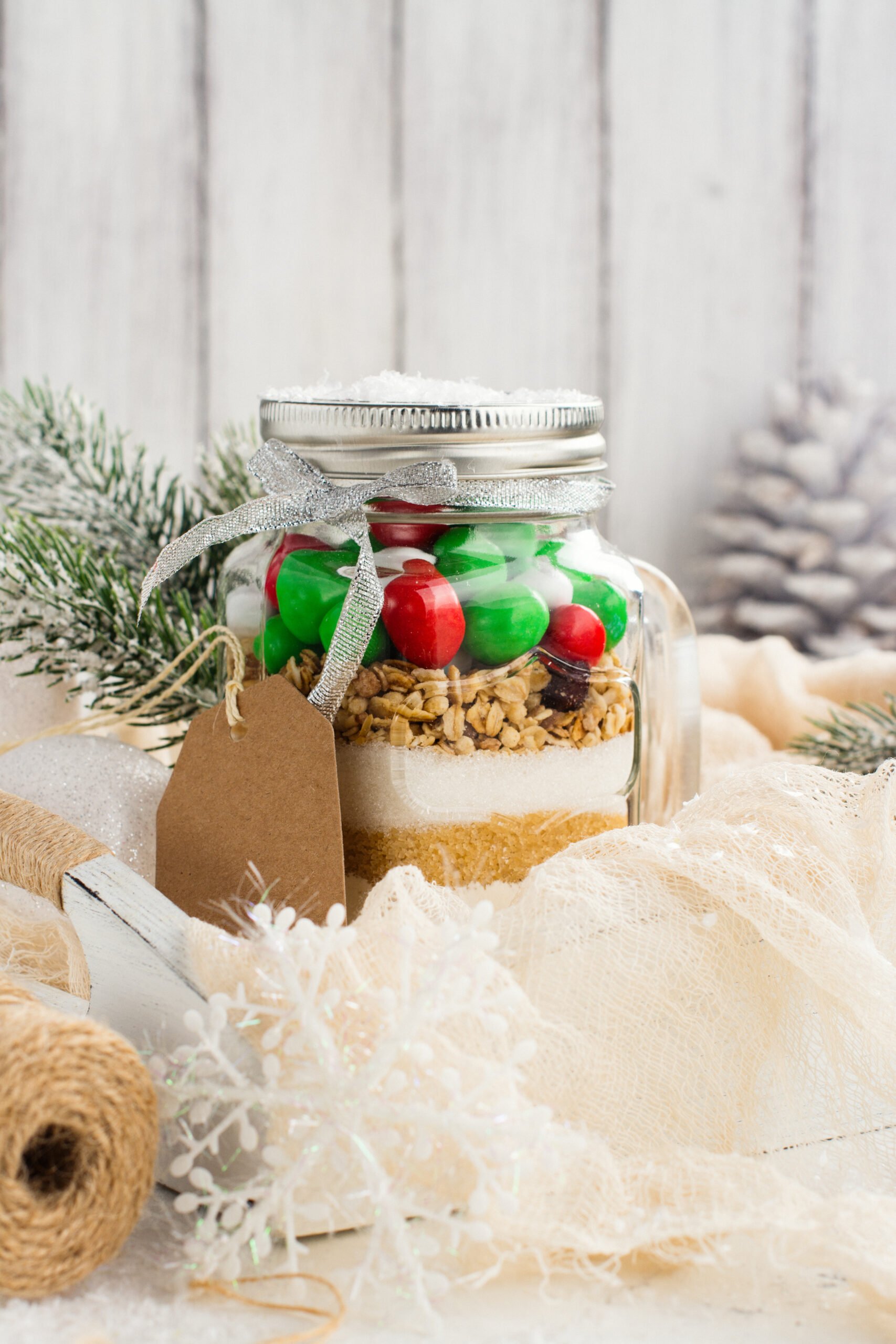 Custom Christmas Cookie Mix in a Jar Decorations with YOUR recipe –  CanningCrafts
