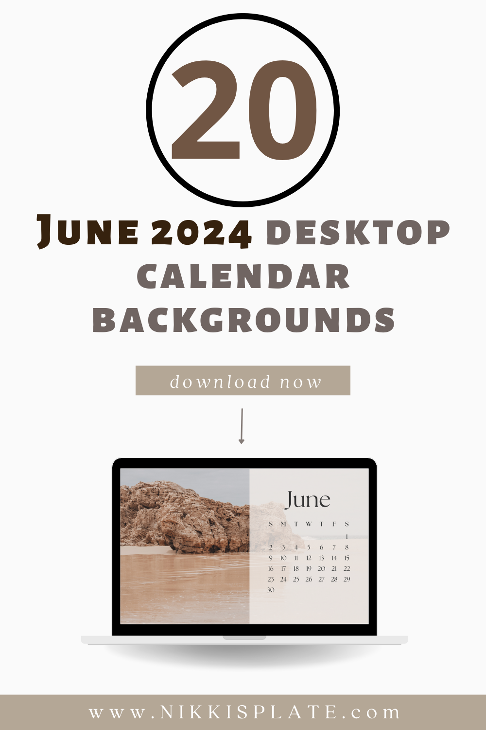 Free June 2024 Desktop Calendar Backgrounds; Here are your free June backgrounds for computers and laptops. Tech freebies for this month!