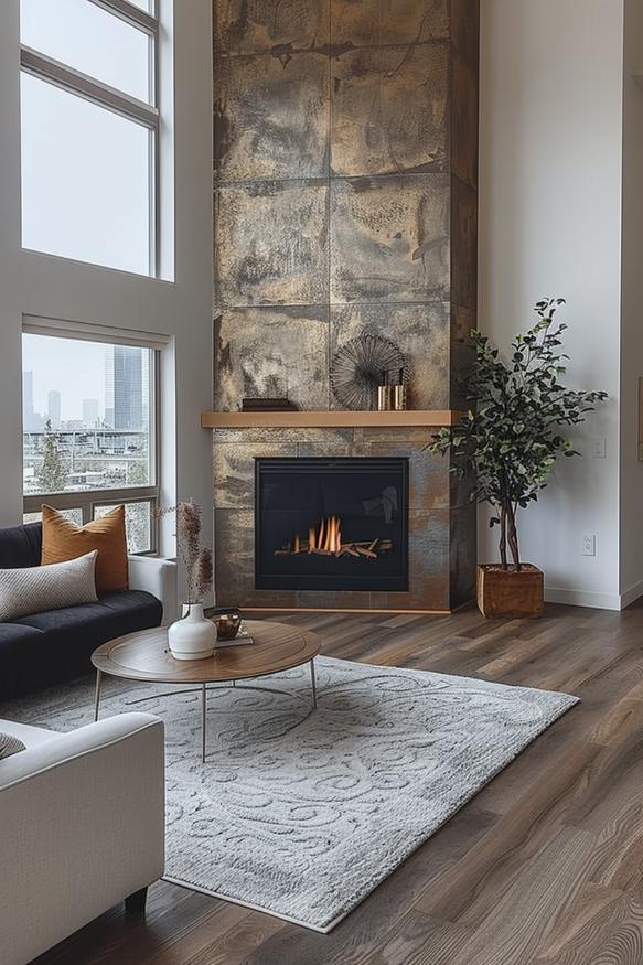  Cozy Corner Fireplace Ideas to Bring Warmth to Your Space - Dive into my guide for creating a stunning corner fireplace that's all about cozy vibes and style. I've got the tips and ideas to make your space warm, welcoming, and oh-so-chic.