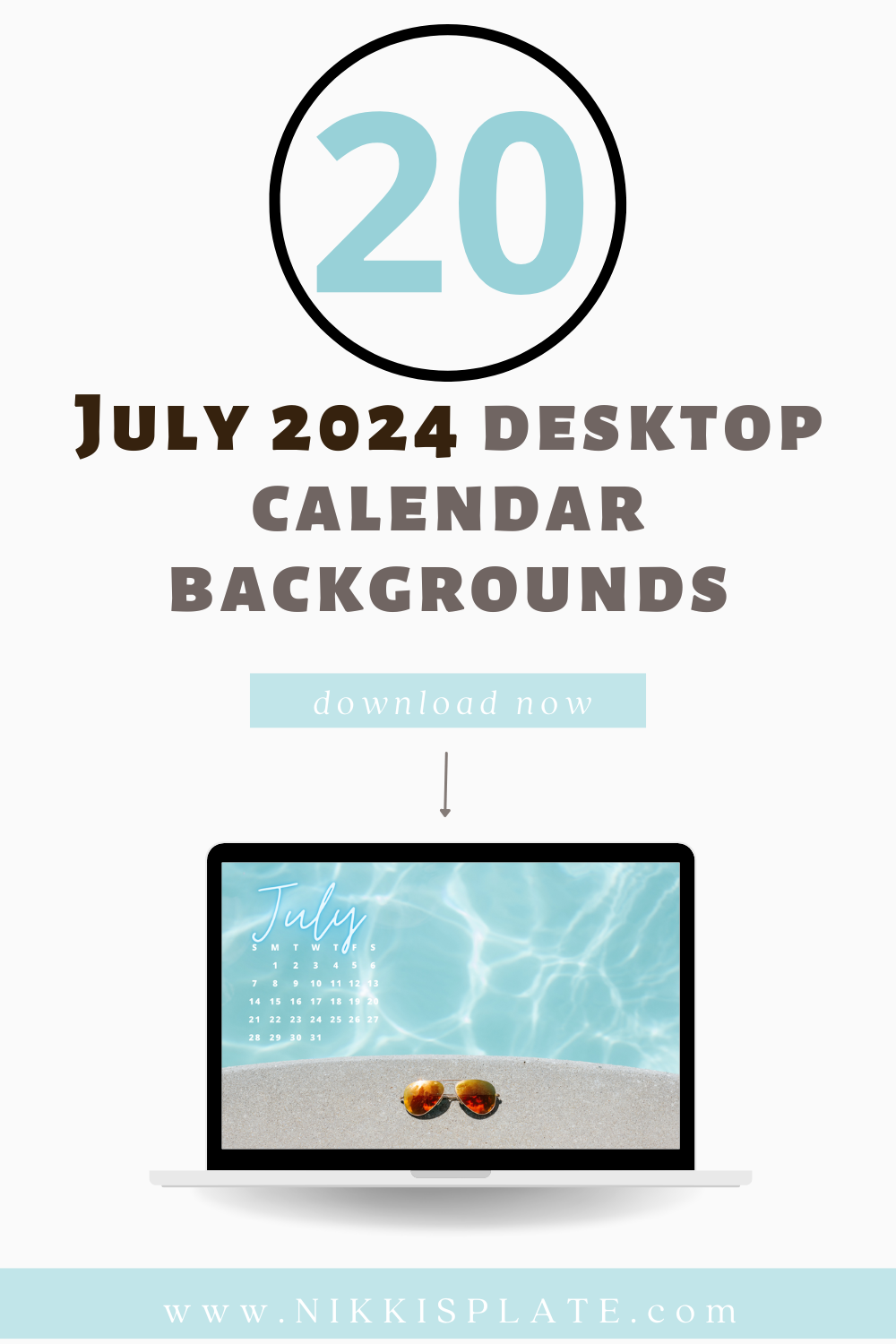Free July 2024 Desktop Calendar Backgrounds; Here are your free July backgrounds for computers and laptops. Tech freebies for this month!
