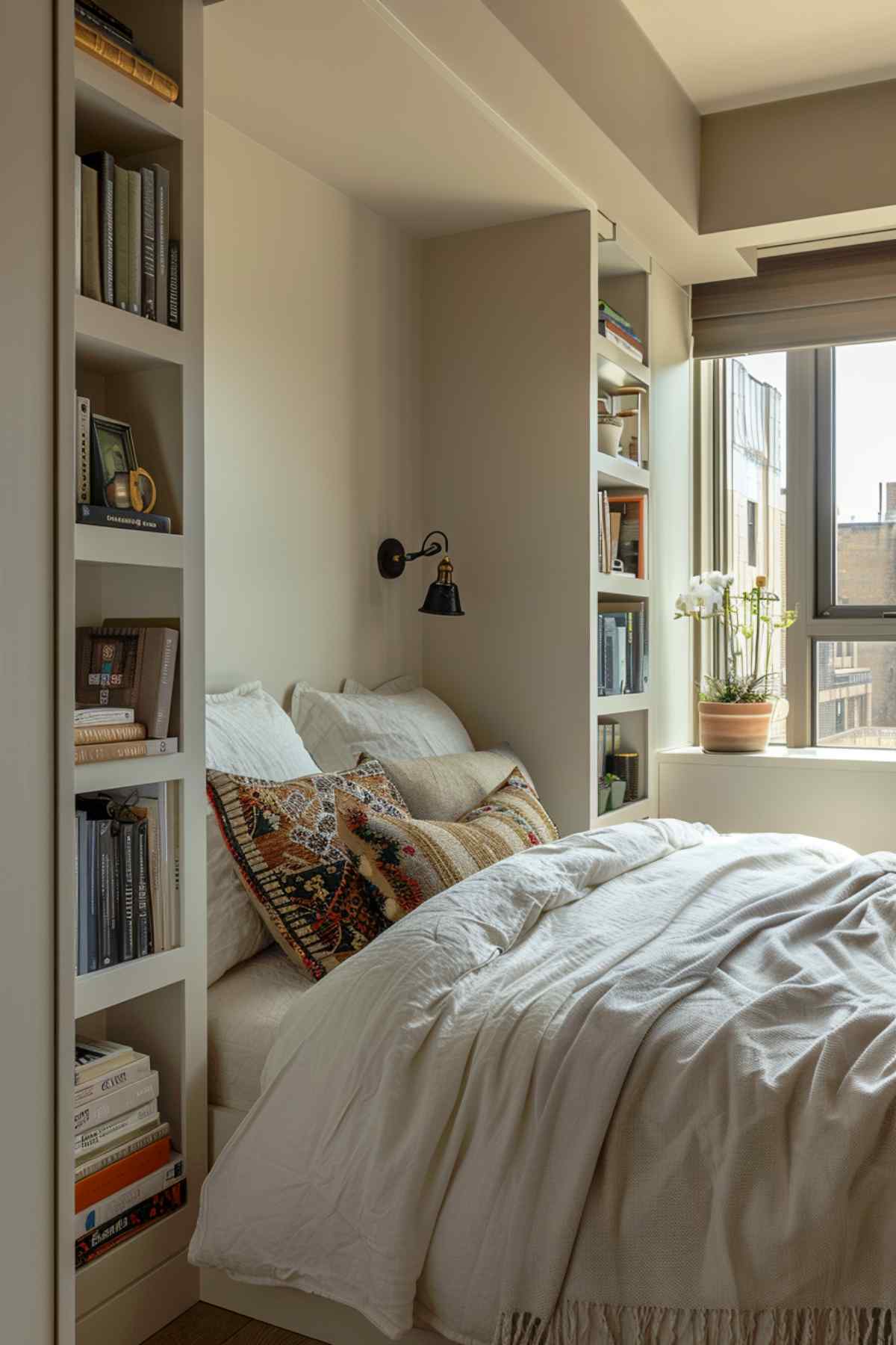 Discover genius bedroom storage ideas that help you declutter and maximize space. Find innovative solutions for a more organized, spacious, and peaceful bedroom here!