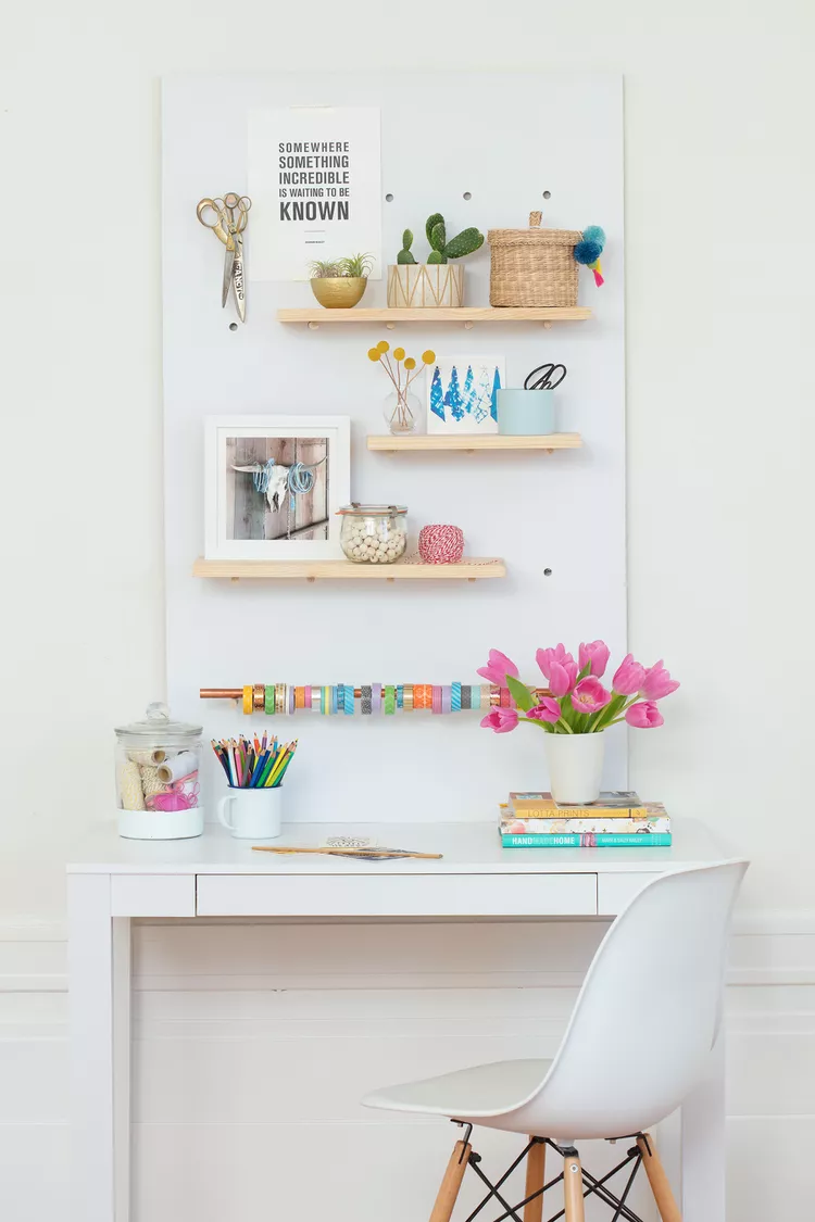 Looking to give your rooms a fresh vibe with a functional twist? Explore these top 25 easy pegboard wall ideas to spruce up any space in your home with stylish and practical flair.