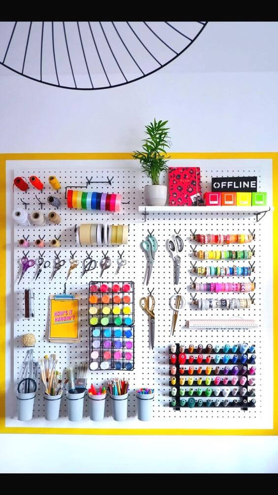 Looking to give your rooms a fresh vibe with a functional twist? Explore these top 25 easy pegboard wall ideas to spruce up any space in your home with stylish and practical flair.