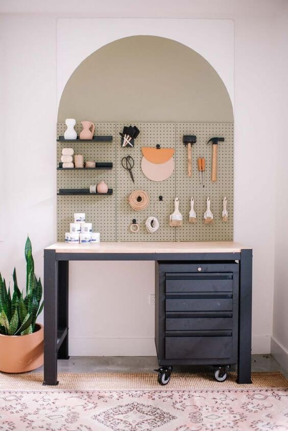 Looking to give your rooms a fresh vibe with a functional twist? Explore these top 25 easy pegboard wall ideas to spruce up any space in your home with stylish and practical flair.