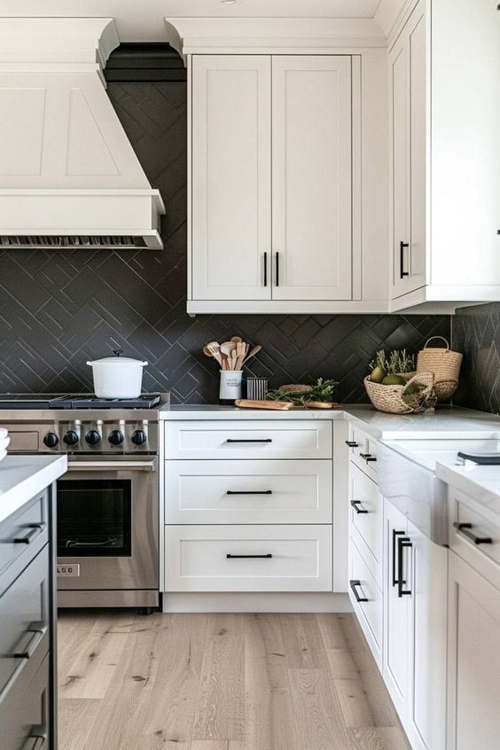 Top 5 Trending Colors for Kitchen Hardware: Matte Black kitchen hardware