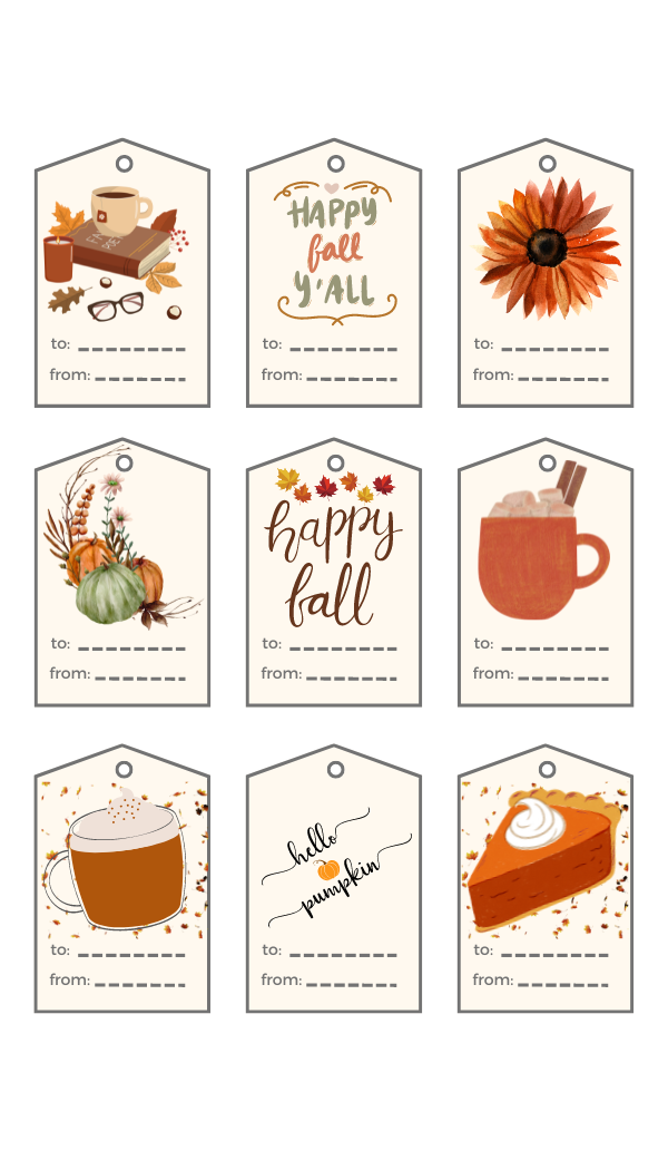 Ready to spruce up your autumn gifts? Snag my collection of 27 free fall printable gift tags—perfect for any occasion! Spice up your presents with a seasonal touch that's as easy as print, cut, and attach.