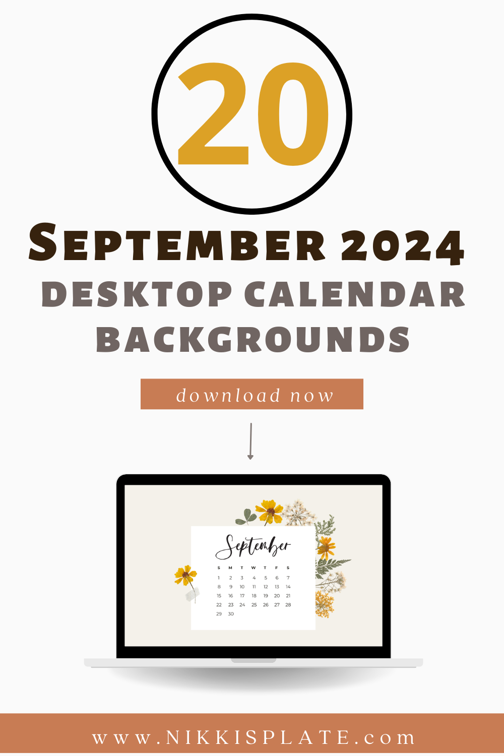 Free SEPTEMBER 2024 Desktop Calendar Backgrounds; Here are your free SEPTEMBER backgrounds for computers and laptops. Tech freebies for this month!