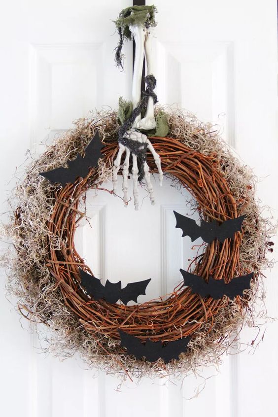 15 Creative DIY Halloween Wreath Ideas - Get ready to unleash your creativity with these 15 easy DIY Halloween wreath ideas! Perfect for any skill level, you'll find all the inspiration you need to make your front door spooktacular this fall.