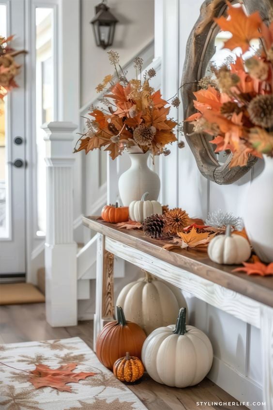 Embrace the cozy vibes of fall in your home decor with my top 10 tips! From lush throws to seasonal colors, discover simple, enchanting ways to infuse autumn warmth into your home. Perfect for anyone looking to spruce up their space with that unmistakable fall feel. 🍂✨