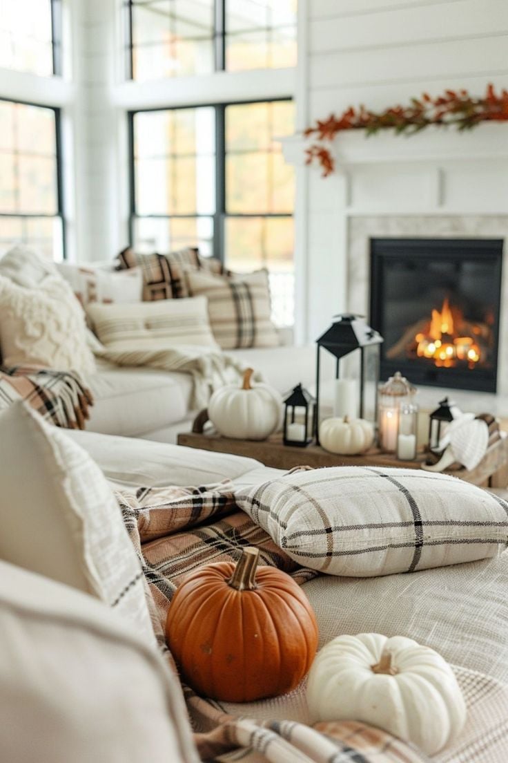 Get ready to cozy up your space this season with these fall living room decor trends for 2024! From comfy textures to warm colors, I've got 15 fabulous ideas to make your space the ultimate autumn retreat. Dive into my 2024 guide for a seasonal refresh that's both chill and charming.