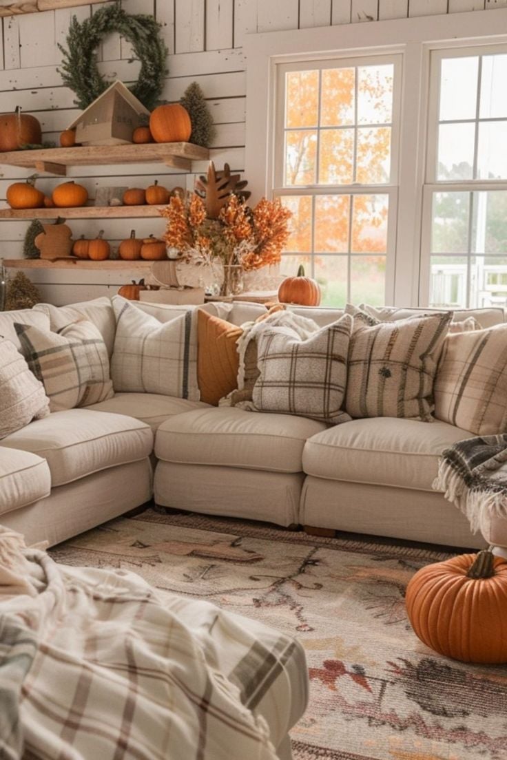 Get ready to cozy up your space this season with these fall living room decor trends for 2024! From comfy textures to warm colors, I've got 15 fabulous ideas to make your space the ultimate autumn retreat. Dive into my 2024 guide for a seasonal refresh that's both chill and charming.