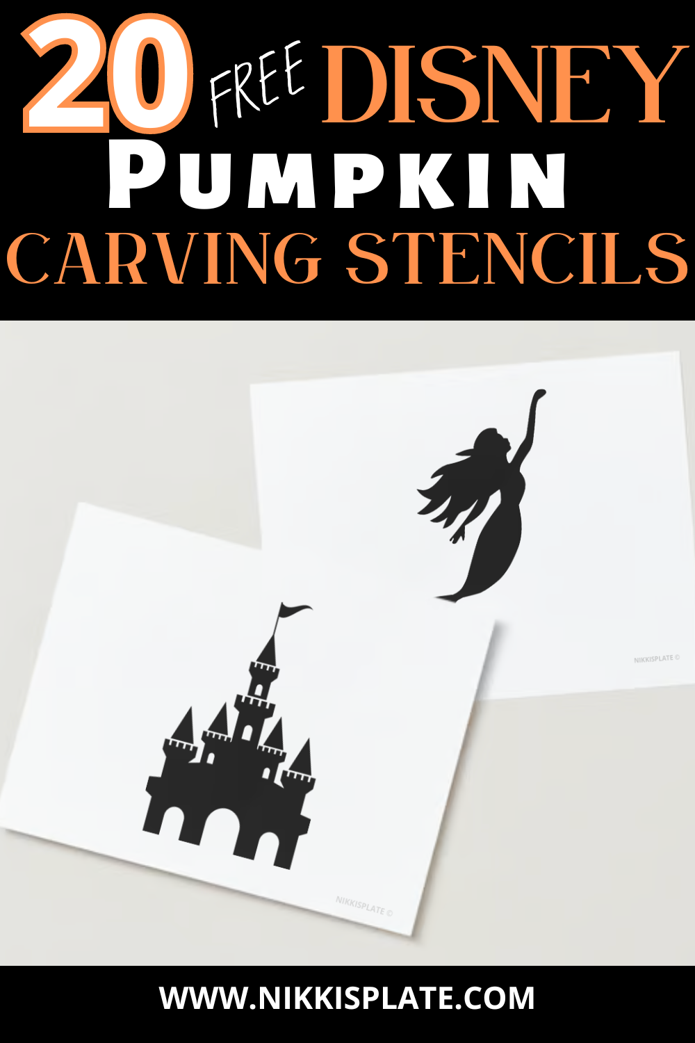 Dive into the fun this Halloween with my 20 FREE Disney Pumpkin Carving Stencils! Perfect for families or a cozy craft night, I've got your favorite characters ready to bring magic to your doorstep. 