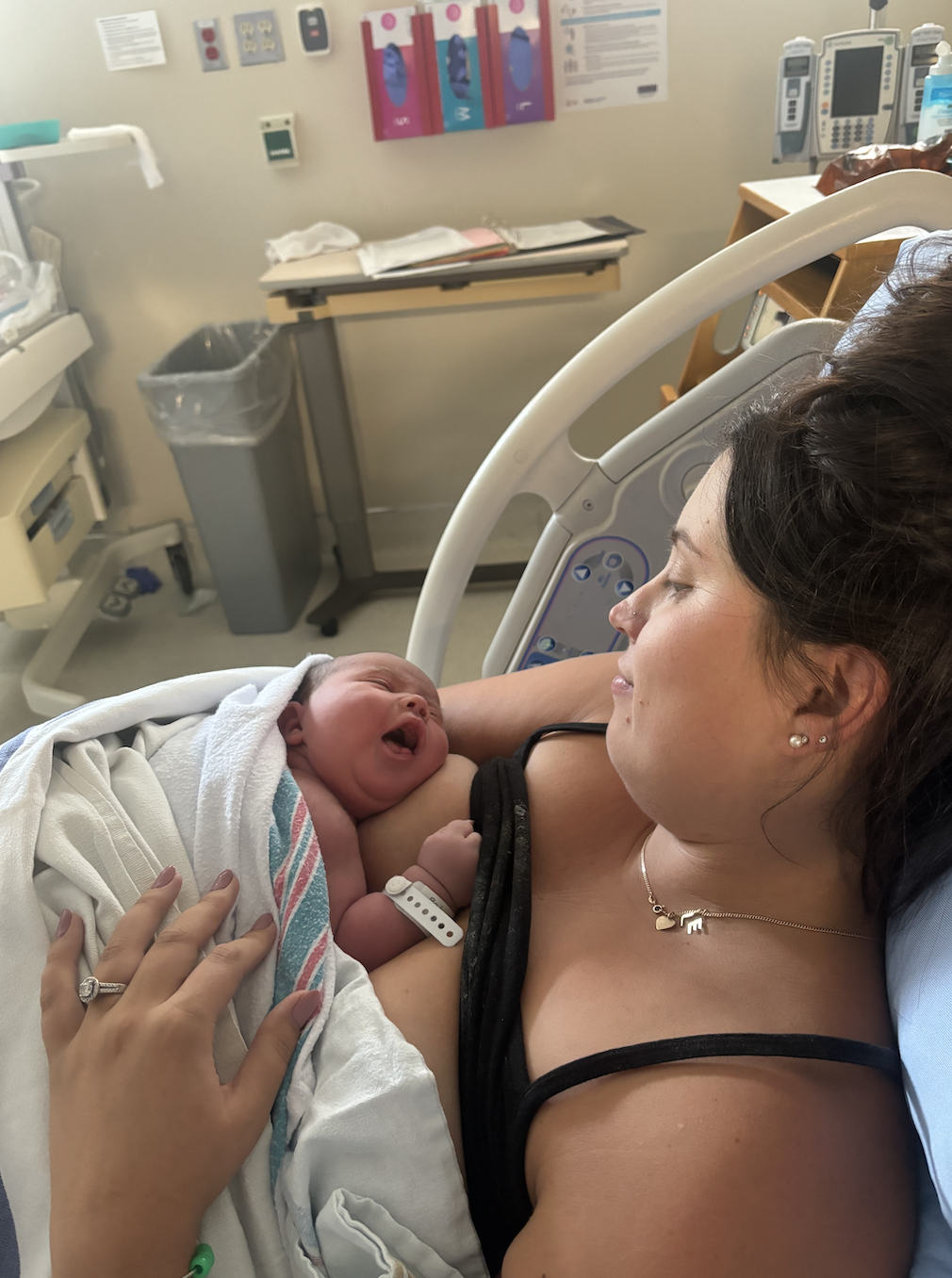 My Third Unmedicated Natural Birth Story