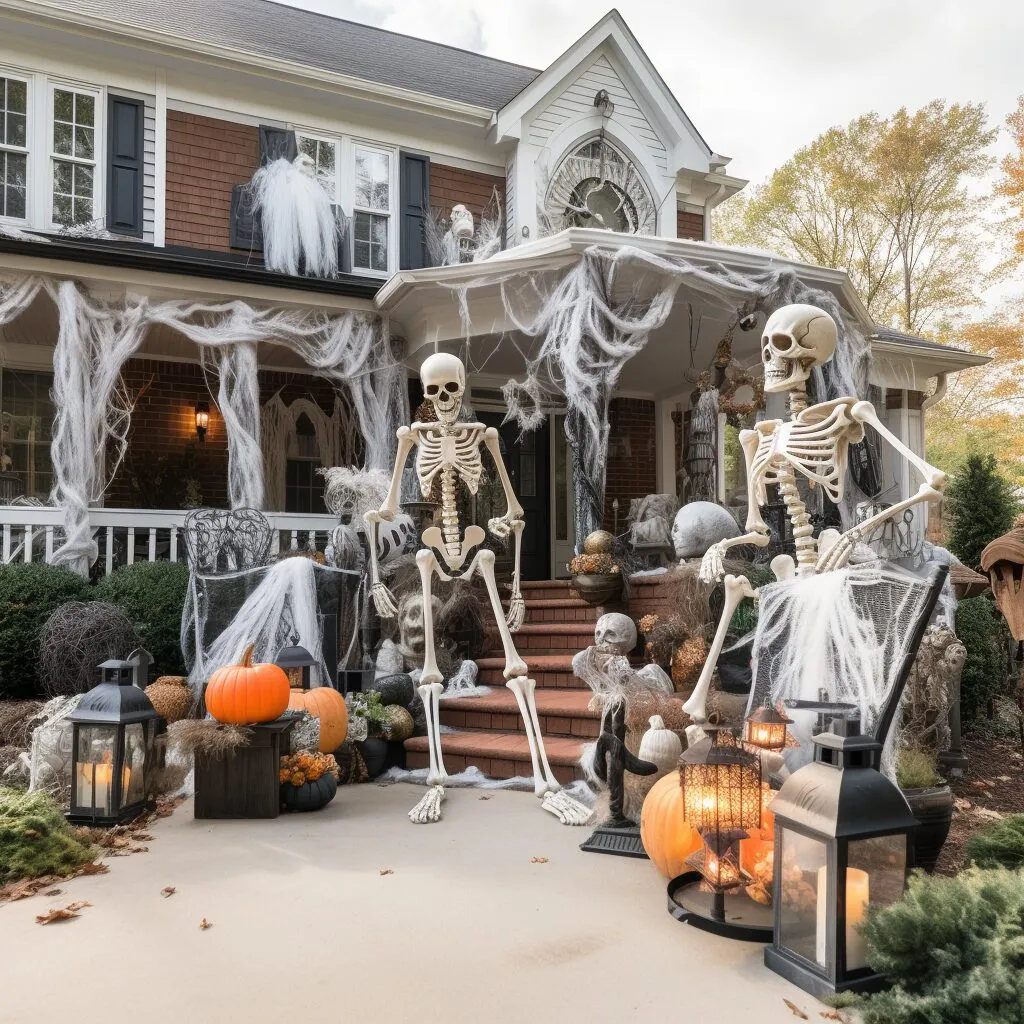 15 Halloween Skeleton Decor Ideas - Dive into the spooky, fun world of Halloween with my top 15 skeleton decor ideas! Get ready to bring those bones to life in your home with creativity and charm. Perfect for the Halloween enthusiast eager to add a unique twist to their decor.