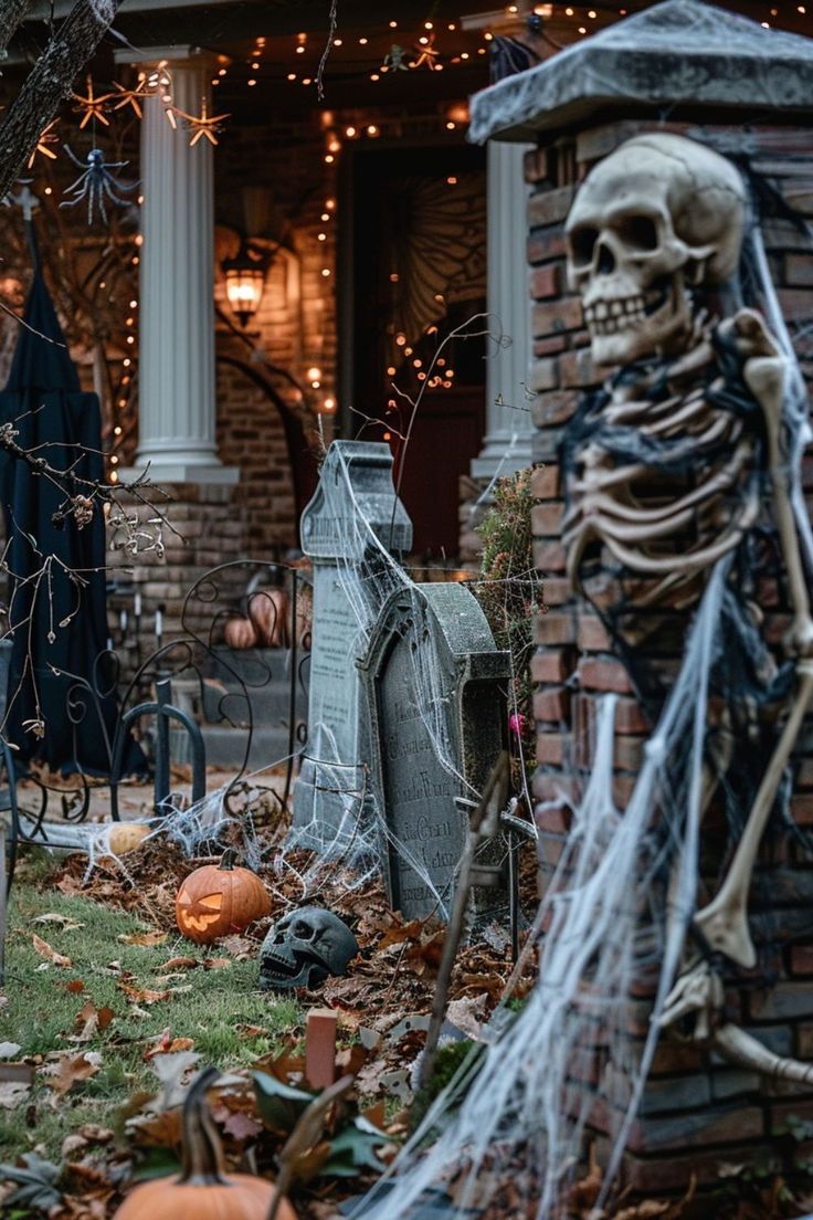 15 Halloween Skeleton Decor Ideas - Dive into the spooky, fun world of Halloween with my top 15 skeleton decor ideas! Get ready to bring those bones to life in your home with creativity and charm. Perfect for the Halloween enthusiast eager to add a unique twist to their decor.