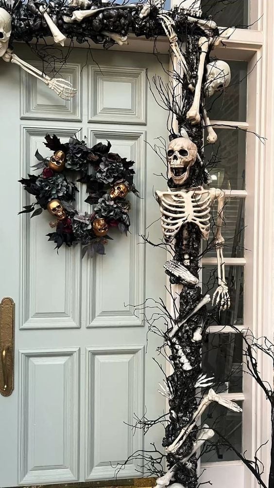 15 Halloween Skeleton Decor Ideas - Dive into the spooky, fun world of Halloween with my top 15 skeleton decor ideas! Get ready to bring those bones to life in your home with creativity and charm. Perfect for the Halloween enthusiast eager to add a unique twist to their decor.