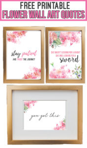 13 FREE Floral Wall Art Printables - Nikki's Plate