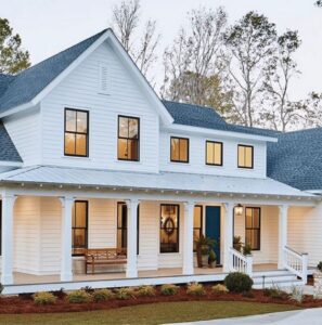 31 Beautiful Farmhouse Front Porches - Nikki's Plate