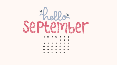 Free September 2022 Desktop Calendar Backgrounds - NP