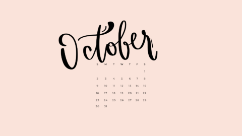 FREE OCTOBER 2022 DESKTOP CALENDAR BACKGROUNDS