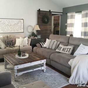 Grey Modern Farmhouse Living Room 3 300x300 