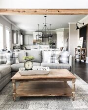 Grey Modern Farmhouse Living Room 7 180x225 