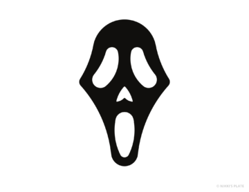 Scream Pumpkin Carving Stencil (FREE PRINTABLE)