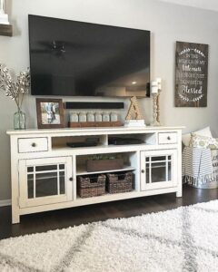 40 TV Stand Decor Ideas to Elevate Your Living Room