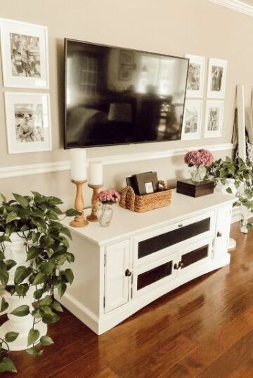 40 TV Stand Decor Ideas to Elevate Your Living Room