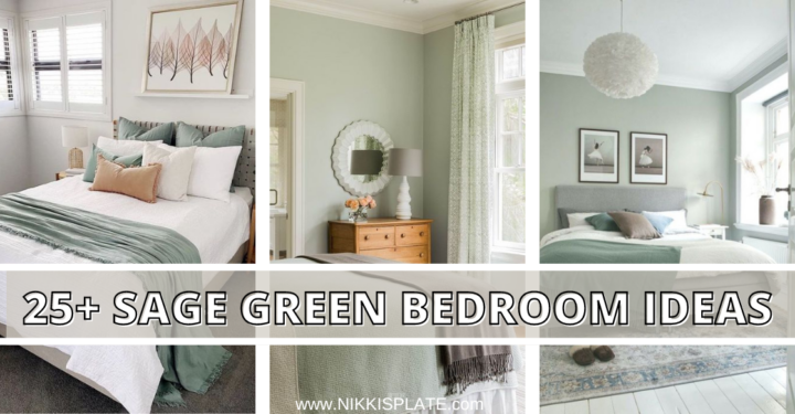 25 Sage Green Bedroom Ideas Nikki S Plate   Sage Green Bedroom Ideas 720x375 