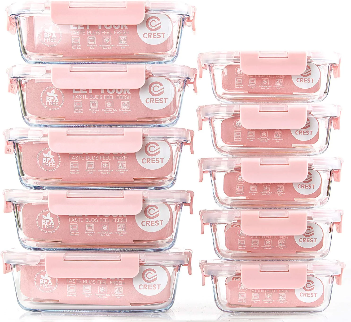 Pin by lynsey on future house in 2023  Lunch box containers, Glass lunch  containers, Meal prep containers