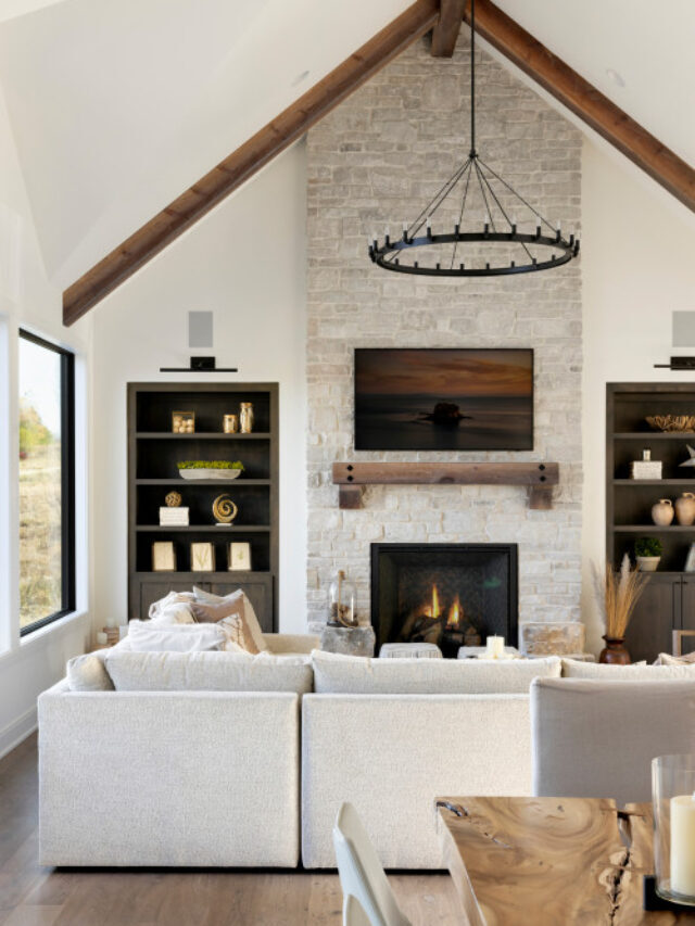 35 TRENDING FIREPLACE WITH TV DESIGNS