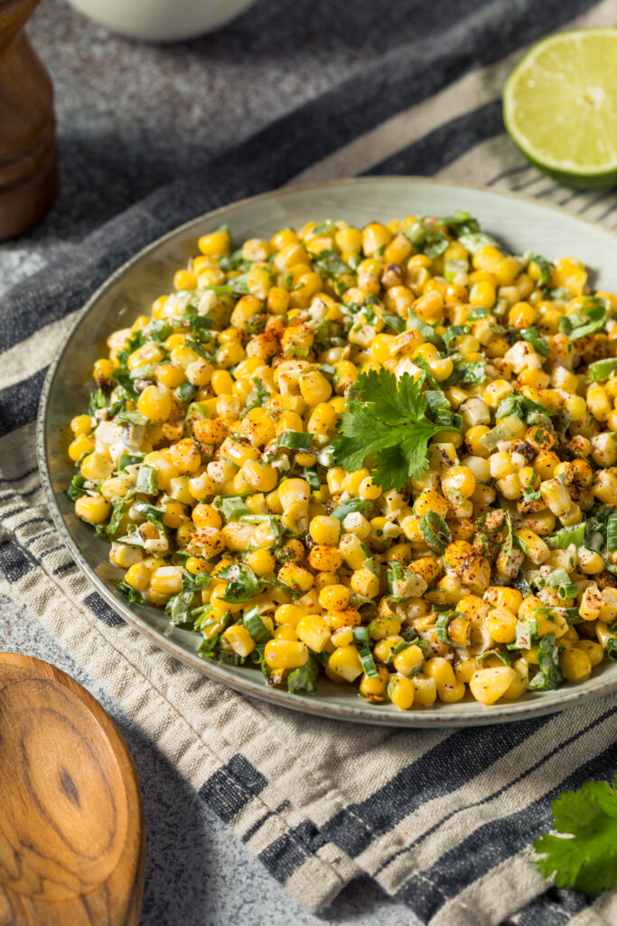 Mexican Street Corn Salad Recipe (Esquites with Lime) - NP