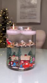 15 Festive Christmas Floating Candles - Nikki's Plate