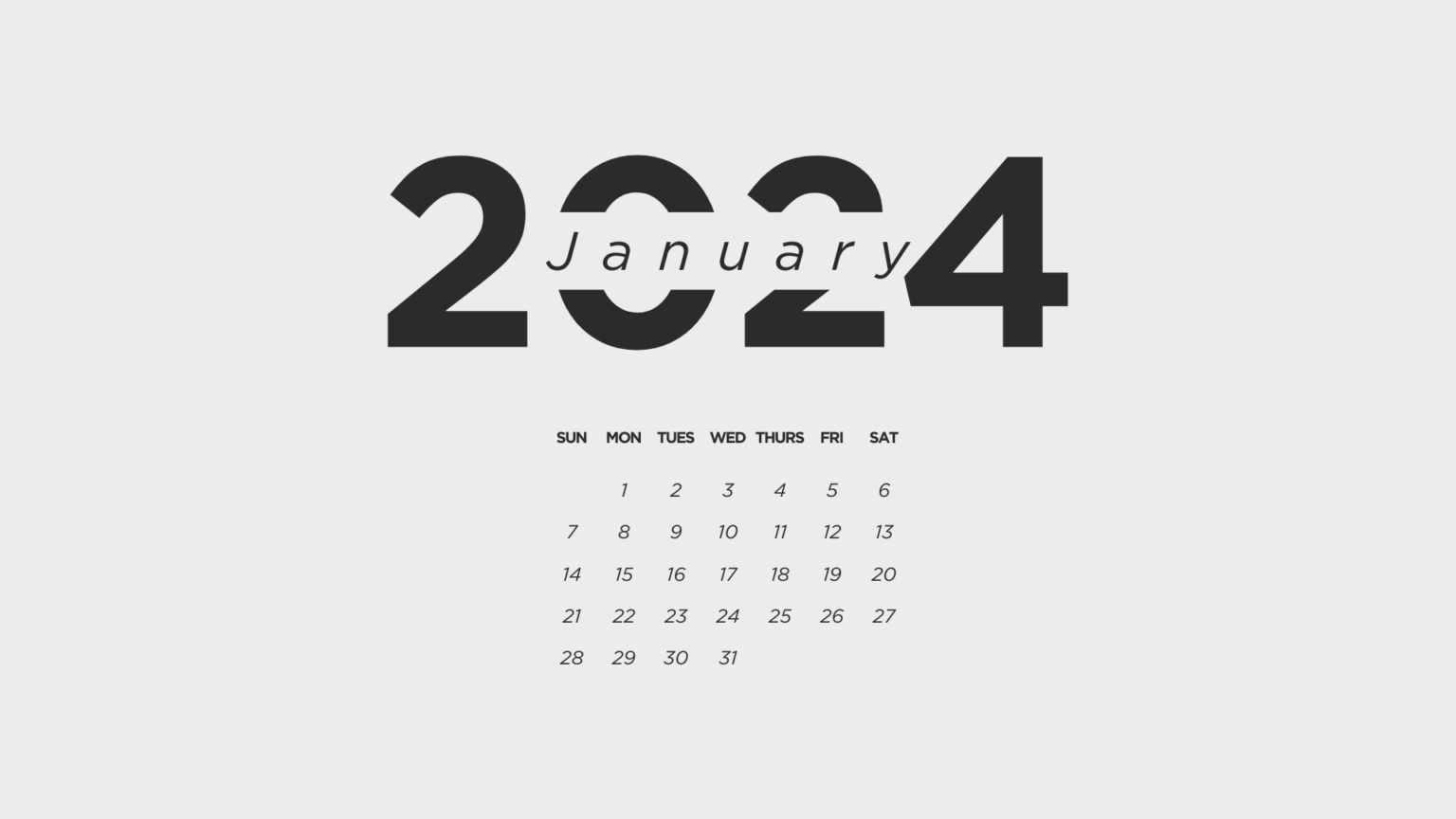 20 FREE JANUARY 2024 DESKTOP CALENDAR BACKGROUNDS (EASY DOWNLOAD