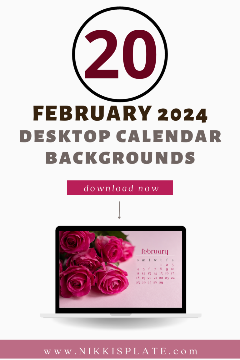 20 FREE FEBRUARY 2024 DESKTOP CALENDAR BACKGROUNDS (EASY DOWNLOAD)