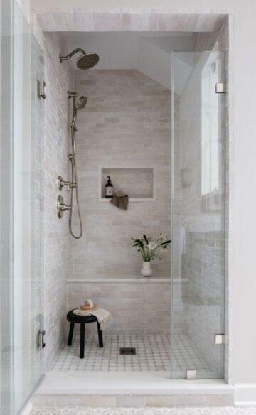 cheap master bathroom shower        
        <figure class=