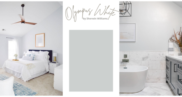 Olympus White Sherwin Williams Color Review - Nikki's Plate