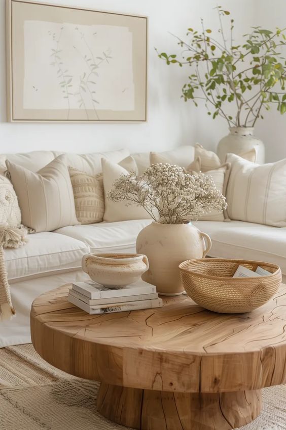 Round coffee tables can be tricky to decorate. Solve the puzzle with our guide on balance and scale to reshape your table aesthetic.