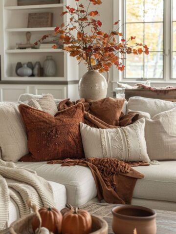 Get ready to cozy up your space this season with these fall living room decor trends for 2024! From comfy textures to warm colors, I've got 15 fabulous ideas to make your space the ultimate autumn retreat. Dive into my 2024 guide for a seasonal refresh that's both chill and charming.